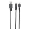 TRUST Kettős, töltő és játékhoz használható kábel 20165 (GXT 222 Duo Charge & Play Cable for PS4)