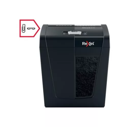 REXEL Iratmegsemmisítő, konfetti, 10 lap, "Secure X10"