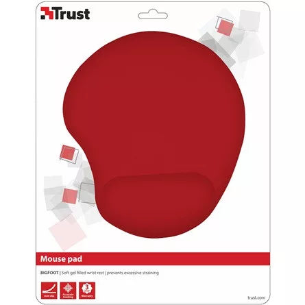 Trust BigFoot egérpad piros