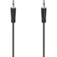 Hama Jack stereo 3,5mm (3pin) -> Jack stereo 3,5mm (3pin) M/M audio kábel 1.5m fekete