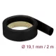 Delock Fekete, hőre szűkülő tubus 2 m x 19,1 mm méretű szűkülési aránya 4:1