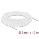 Delock Fonott kábelharisnya nyújtható 10 m x 3 mm fehér