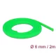 Delock Fonott kábelharisnya nyújtható 2 m x 6 mm zöld