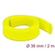 Delock Fonott kábelharisnya nyújtható 2 m x 38 mm sárga