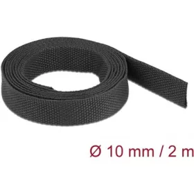   Delock Anyag hőre zsugorodó cső 2 m x 10 mm szugorodási arány 2:1 fekete