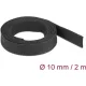 Delock Anyag hőre zsugorodó cső 2 m x 10 mm szugorodási arány 2:1 fekete