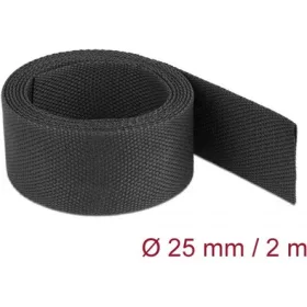   Delock Anyag hőre zsugorodó cső 2 m x 25 mm szugorodási arány 2:1 fekete