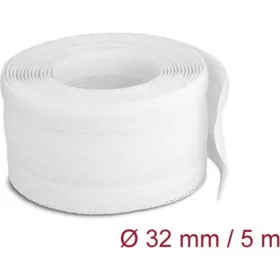   Delock Fonott kábelharisnya tépőzárral 5 m x 32 mm fehér