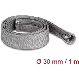   Delock Befont karmantyú zipzáras szorítóval hőállóság egészen 1 m x 30 mm-es szürke