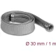Delock Befont karmantyú zipzáras szorítóval hőállóság egészen 1 m x 30 mm-es szürke