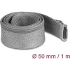 Delock Befont karmantyú zipzáras szorítóval hőállóság egészen 1 m x 50 mm-es szürke