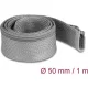 Delock Befont karmantyú zipzáras szorítóval hőállóság egészen 1 m x 50 mm-es szürke