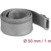 Delock Befont karmantyú zipzáras szorítóval hőállóság egészen 1 m x 50 mm-es szürke