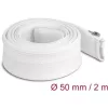 Delock Befont karmantyú zipzáras szorítóval hőállóság egészen 2 m x 50 mm-es fehér