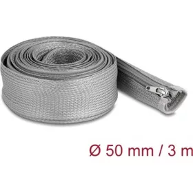   Delock Befont karmantyú zipzáras szorítóval hőállóság egészen 3 m x 50 mm-es szürke