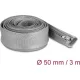 Delock Befont karmantyú zipzáras szorítóval hőállóság egészen 3 m x 50 mm-es szürke