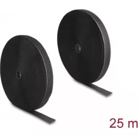 Delock Nagy teherbírású szalag Hx 25 m x Sz 25 mm, fekete