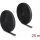 Delock Nagy teherbírású szalag Hx 25 m x Sz 25 mm, fekete