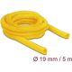 Delock Szőtt önzáródó karmantyú hőállóság egészen 5 m x 19 mm-es, sárga