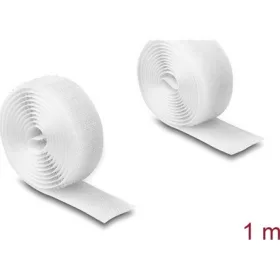   Delock Nagy teherbírású öntapadós szalag H 1 m x SZ 20 mm fehér