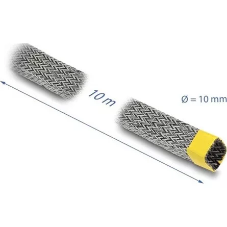 Delock Fonott ujj EMI borításhoz hajlítható 10 m x 10 mm