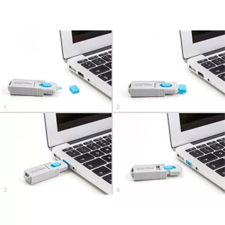 Delock 10 db. port blokkoló A-típusú USB anya portokhoz