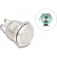 Delock Nyomógomb beszereléshez 19 mm 4 db. csavarhely LED zöld