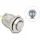 Delock Nyomógomb beszereléshez 12 mm 4 x forrasztási csatlakozó LED kék