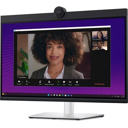 Dell P2724DEB Video Conferencing 27" IPS LED monitor fekete-ezüst (webcam: 4MP)