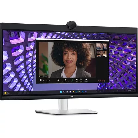 DELL SNP DELL Pro 34 Plus Monitor 34" Curved Video Conferencing Monitor - P3424WEB,  86.71cm (34.1")