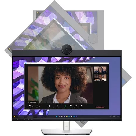 DELL SNP DELL LCD Monitor 23,8"  P2424HEB FHD 1920x1080, IPS, 1000:1, 250cd, 8ms, HDMI, Display Port, fekete