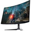 Dell Alienware AW3225QF 31.6" ívelt Quantum Dot OLED gaming monitor fekete-fehér 240Hz G-Sync