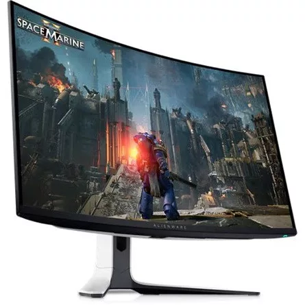 DELL SNP DELL Alienware Ívelt Monitor 31,6"  AW3225QF, QD OLED 3840x2160, 16:9, 1m:1, 1000cd, 0,03ms, DP, HDMI, szürke
