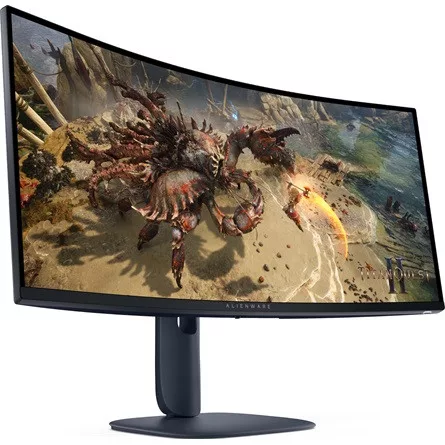 Dell Alienware 34 AW3425DWM 34" ívelt VA LED gaming monitor fekete 180Hz FreeSync Premium