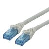 Roline KAB ROLINE S/FTP CAT6A LSOH patch kábel - szürke - 20m