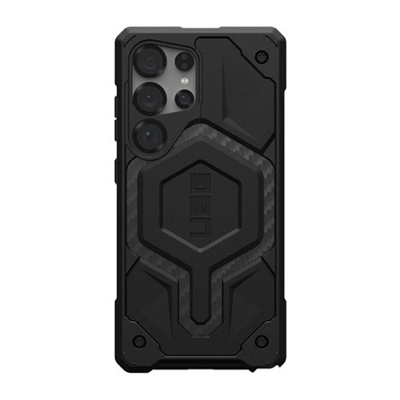 Uag Samsung S25 Ultra UAG MONARCH PRO szilikon telefonvédő erős ütésállóság, MagSafe, FEKETE