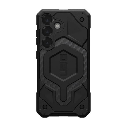 Uag Samsung S25 UAG MONARCH PRO szilikon telefonvédő erős ütésállóság, MagSafe, FEKETE