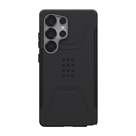 Uag Samsung S25 Ultra UAG CIVILIAN PRO defender szilikon telefonvédő erős ütésállóság, MagSafe, FEKETE