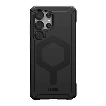 Uag Samsung S25 Ultra UAG ESSENTIAL szilikon telefonvédő erős ütésállóság, MagSafe, FEKETE