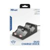 TRUST Duo dokkoló PS4-hez 21681 (GXT 235 Duo Charging Dock for PS4)