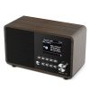 NEDIS Imperial Wi-Fi internet rádió médialejátszó funkcióval, bluetooth, barna fahatású