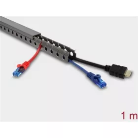   Delock Huzalozási csatorna 25 x 25 mm - hosszúsága 1 m szürke