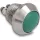 Delock Nyomógomb installáláshoz 12 mm 2 db. csavaros kapocs zöld