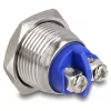 Delock Nyomógomb installáláshoz 16 mm 2 db. csavaros kapocs aktuátor lapos