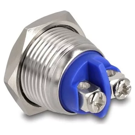 Delock Nyomógomb installáláshoz 16 mm 2 db. csavaros kapocs aktuátor nagyon magas