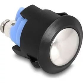   Delock Nyomógomb installáláshoz 16 mm 2 db. csavarhelyes működtető, domború műanyag zár a csomagban