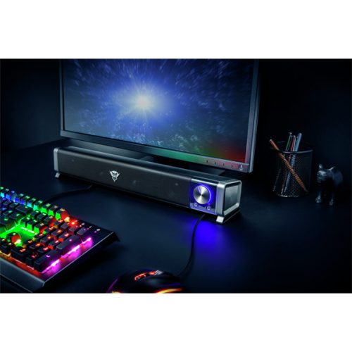 TRUST Hangszórópanel asztali számítógéphez és televízióhoz 22209 (GXT 618 Asto Sound Bar PC Speaker)
