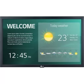   LG SM3G-B 16/7 Digital Signage 21.5" IPS LED LFD monitor fekete