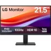 LG 22U401A-B 21.5" VA LED monitor fekete 100Hz