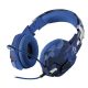 Trust GXT 322B Carus PlayStation 4 gaming fejhallgató headset navy camo